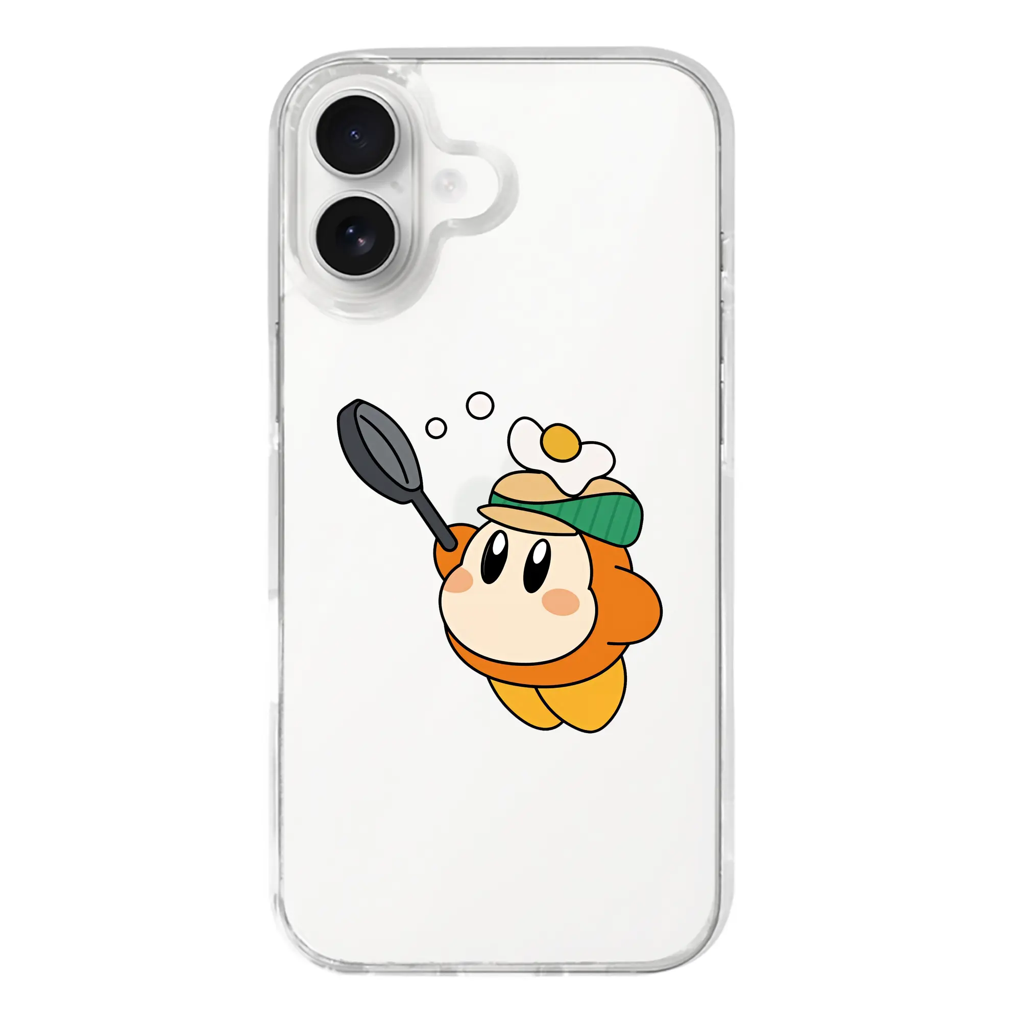 星のカービィ グッズ ワドルディ - iPhone 17シリーズ 透明スマホケース – 薄型・耐衝撃・精密フィット保護カバー